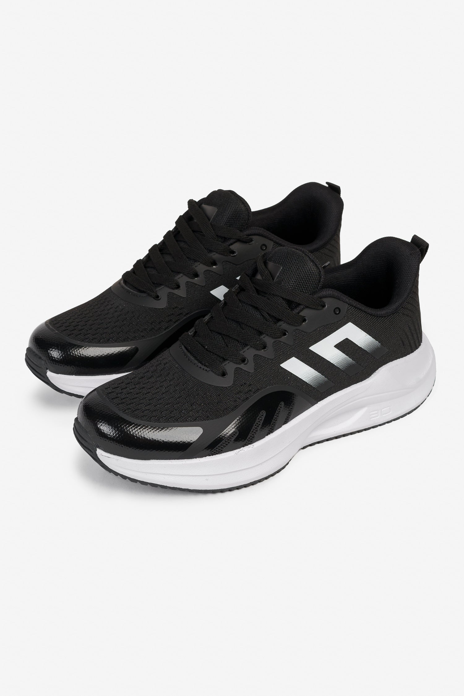 Zapatilla Hombre Negro Blanco Jean Apóstol Apóstol